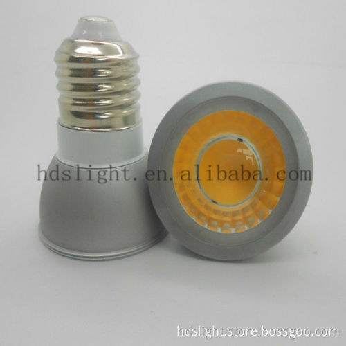 indoor ligting ceramic cob 5w/6w e26 led spotlight with reflector anti-glare